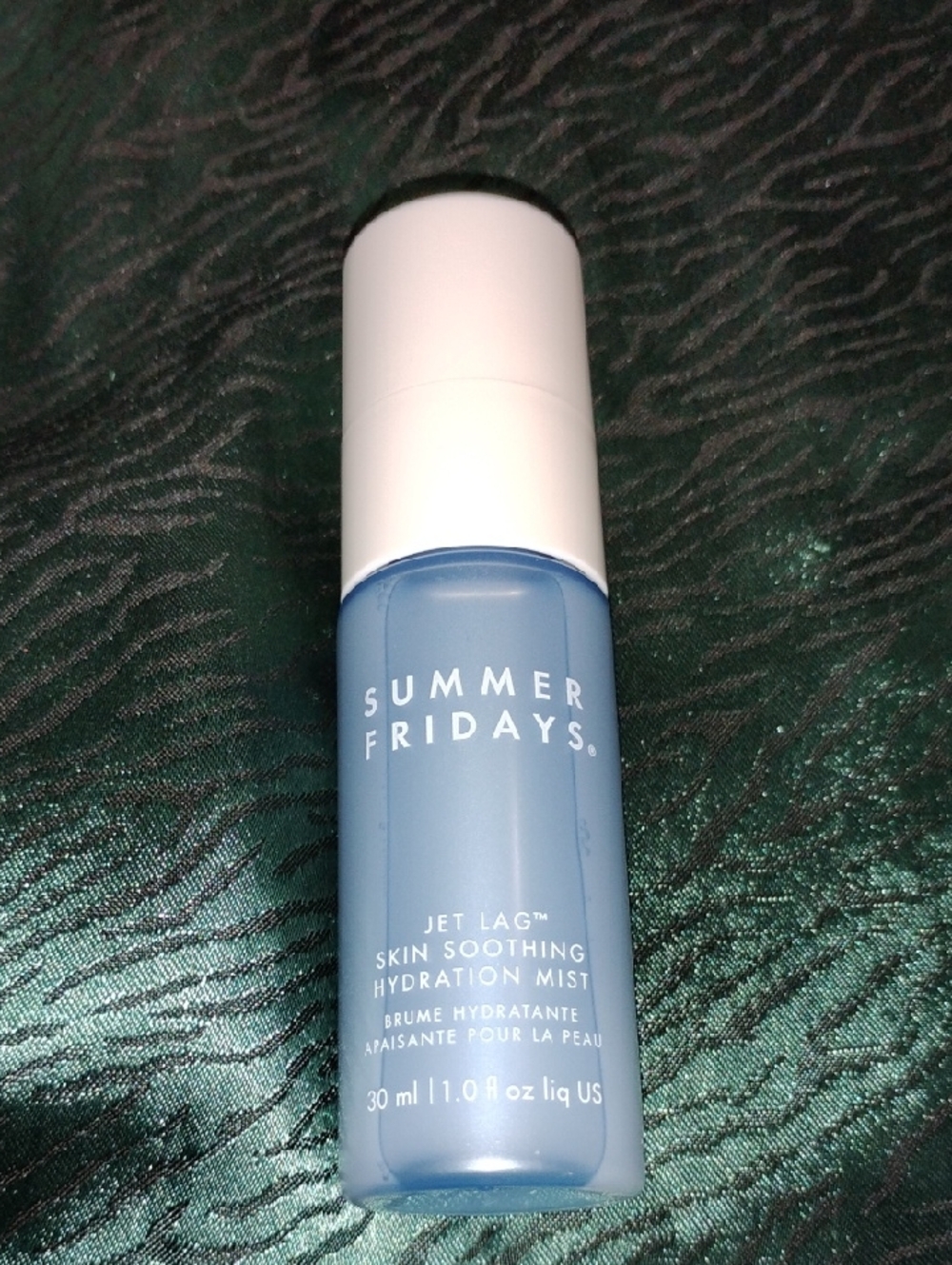 Summer Fridays Jet Lag Hydration Mist — Blue and White Bottle New